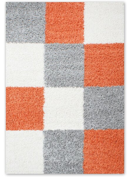Ayyildiz Chlupatý kusový koberec Life Shaggy 1501 oranžový Typ: 160x230 cm