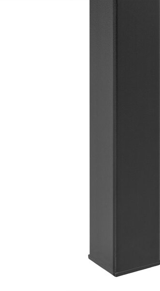 Zahradní jídelní stůl BARTICA 81 cm 84 cm Černá