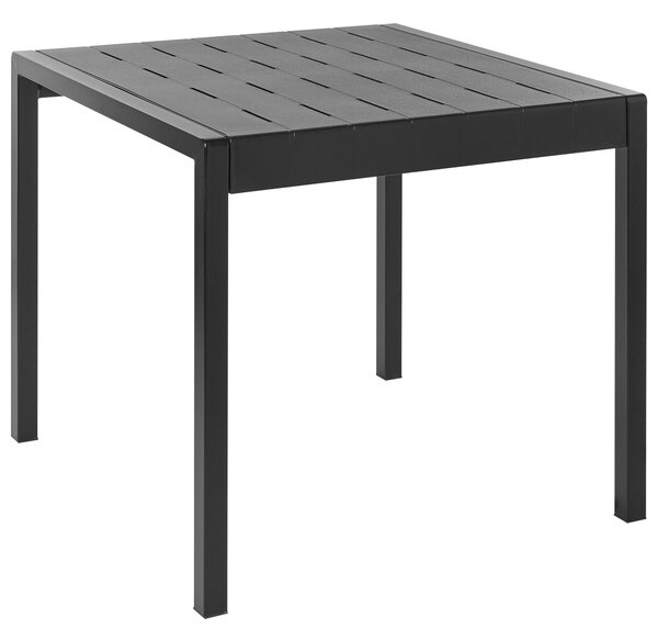 Zahradní jídelní stůl BARTICA 81 cm 84 cm Černá