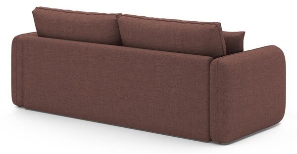 Tmavě růžová rozkládací pohovka 225 cm Dormi – Micadoni