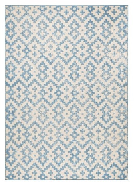 Moderní kusový koberec Capri 102545 modrý Typ: 70x140 cm