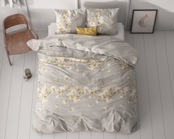 Sleeptime Povlečení Summer Flower Zand Velikost: 200x200/220 x 60x70cm