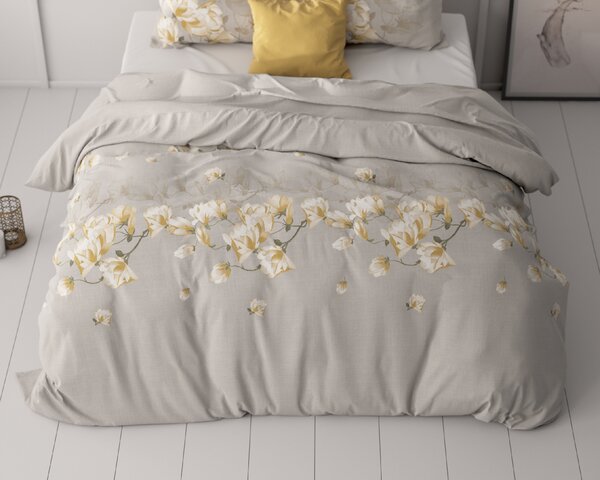 Sleeptime Povlečení Summer Flower Zand Velikost: 200x200/220 x 60x70cm