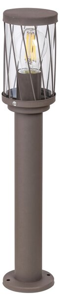 Rabalux 8889 BUDAPEST - Stojací venkovní hnědá lampa 1 x E27, IP44, 50cm