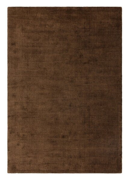 Tmavě hnědý ručně tkaný koberec 120x170 cm – Asiatic Carpets