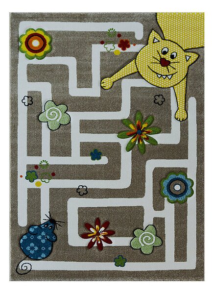 Dětský kusový koberec Smart Kids 22303 Beige Typ: 160x230 cm