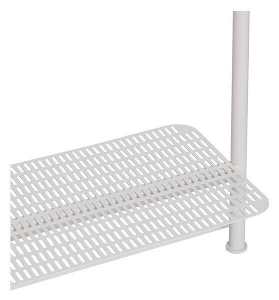 Světle šedý kovový nástěnný stojan na oblečení 52x180x27 cm Nobly – Hübsch