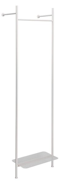 Světle šedý kovový nástěnný stojan na oblečení 52x180x27 cm Nobly – Hübsch
