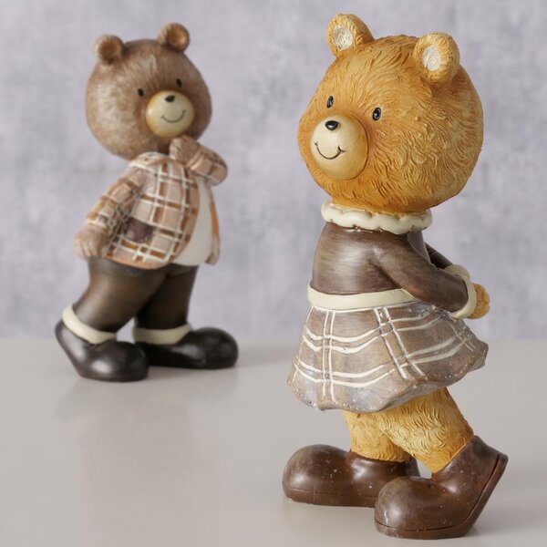 Boltze Home Collections Set dvou medvídků Henry stojících
