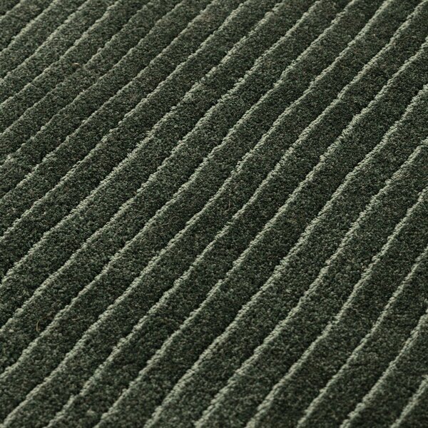 Tmavě zelený ručně tkaný koberec 160x230 cm – Asiatic Carpets