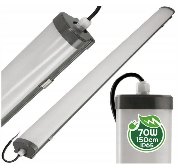 Hermetické LED svítidlo 150cm - 70W - neutrální bílá BERGE