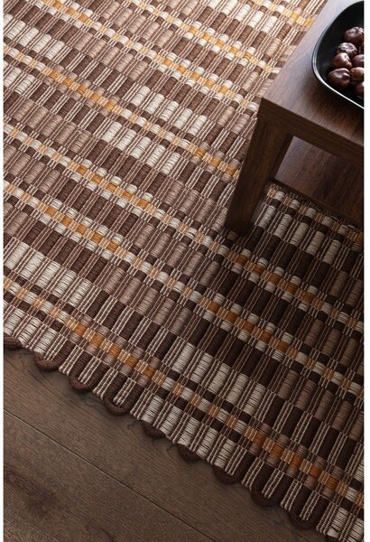 Hnědý ručně tkaný koberec 160x230 cm – Asiatic Carpets