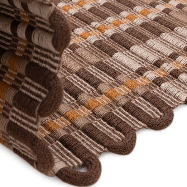 Hnědý ručně tkaný koberec 160x230 cm – Asiatic Carpets