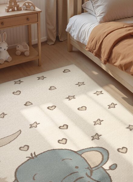 Dětský koberec Adventures 106408 Cream Multicolor 120x170 cm
