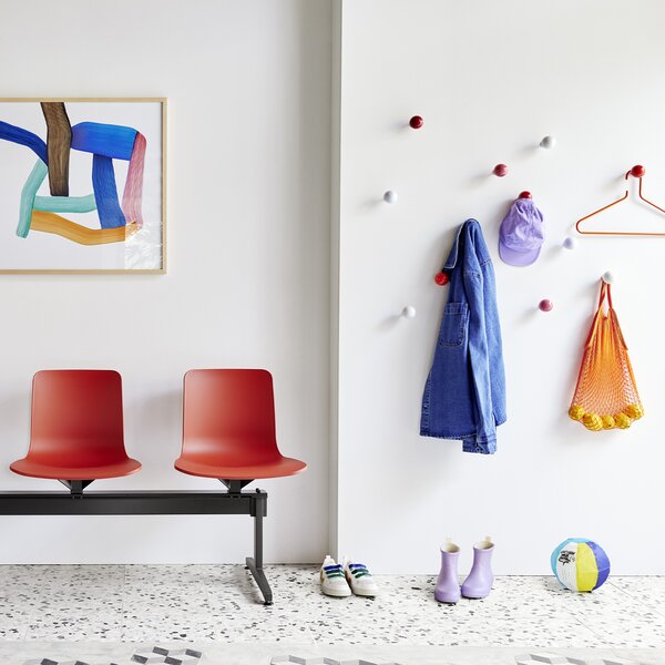 Vitra designové nástěnné věšáky Coat Dots - zelené