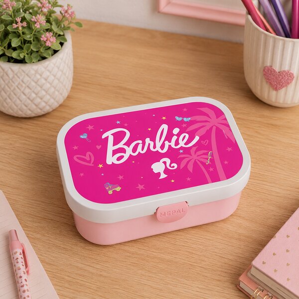 Dětský svačinový box Campus, 750ml, Mepal, Barbie