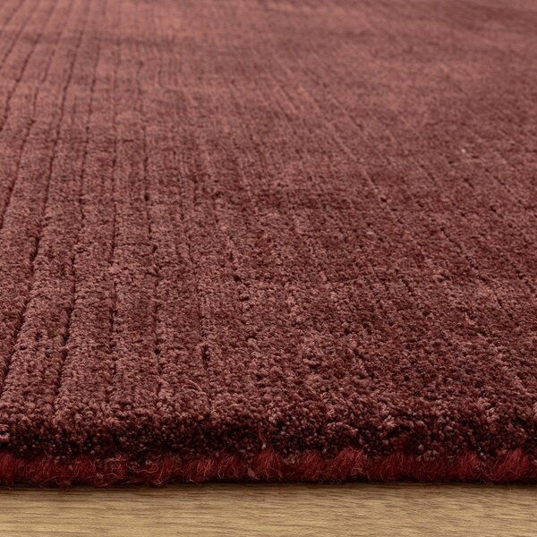 Vínový ručně tkaný koberec 160x230 cm – Asiatic Carpets