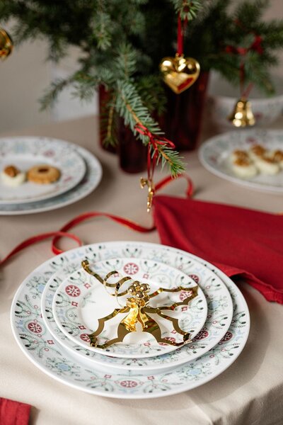 Porcelánový talíř Swedish Grace Winter Ø 27 cm