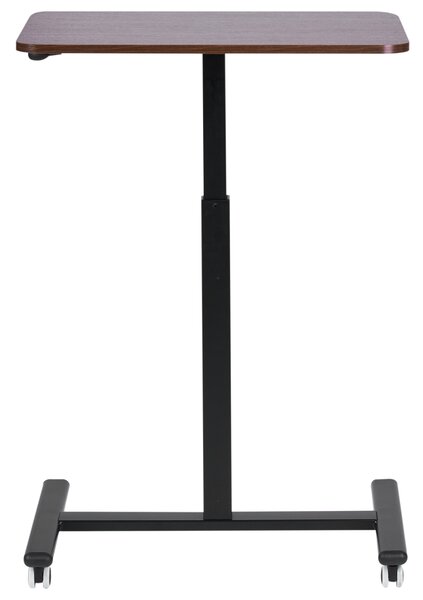 Manuálně nastavitelný stojan na notebook ACADEMIA Tmavě hnědá 65 cm 48 cm s koly