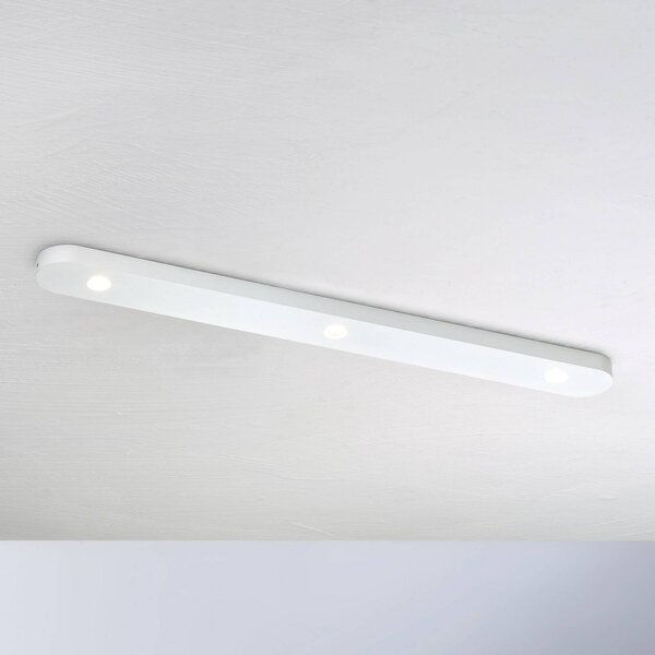 Stropní svítidlo Bopp Close LED, třísvítidlové, bílé