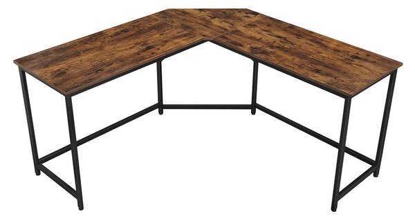 Rohový psací stůl v rustikálním stylu ABER