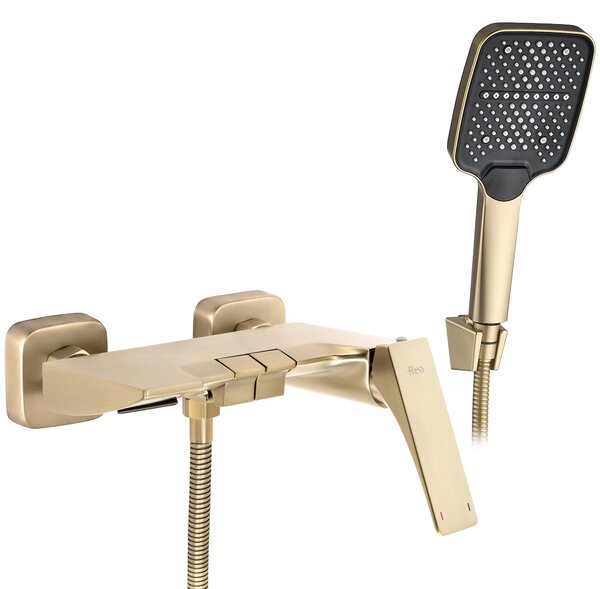 Koupelnová baterie PREMIUM REA Joe Brush Gold