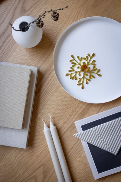 COOEE Design Svícen Mistletoe - Brass CED315