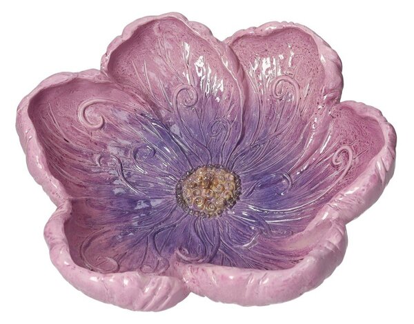 Dekorační tác z polyresinu ø 26 cm Flora – Brandani
