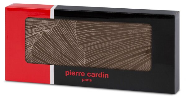 UBRUS PIERRE CARDIN GOYA 40X140 CM HNĚDÝ