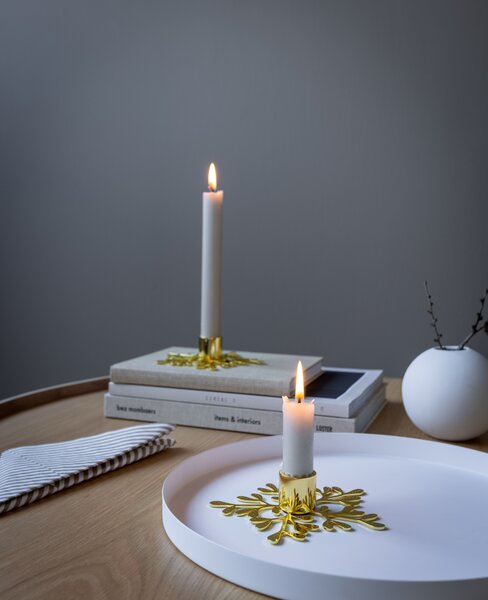 COOEE Design Svícen Mistletoe - Brass CED315