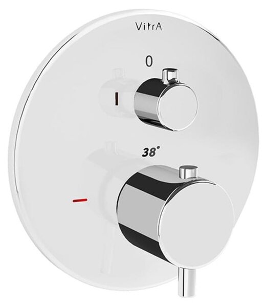 VitrA Origin, termostatická sprchová baterie s jednou páčkou, montáž do zdi