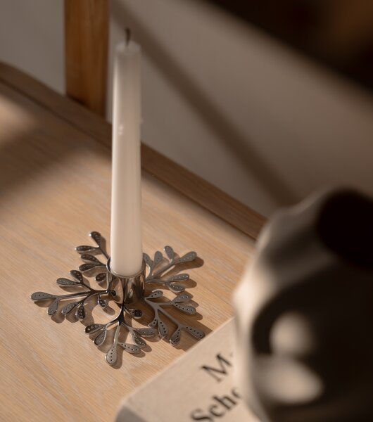 COOEE Design Svícen Mistletoe - Silver CED429