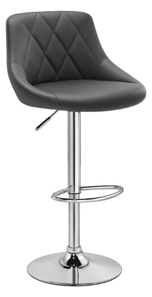 INLEA Barová židle 2 ks BELLO – antracitová