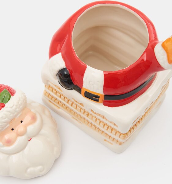 Sinsay - Dekorativní pojemník ve tvaru Santa Clause - vícebarevná
