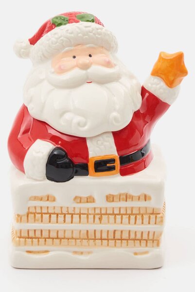 Sinsay - Dekorativní pojemník ve tvaru Santa Clause - vícebarevná