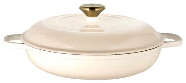 Silvercrest® Litinová servírovací pánev Premium, Ø 30 cm (béžová) (100409626004)