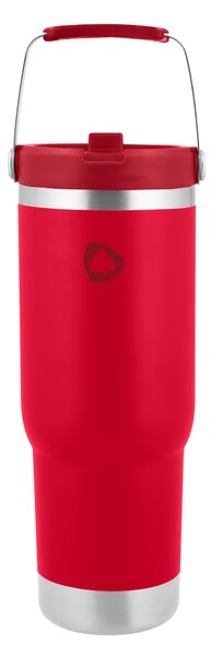 Silvercrest® Termo hrnek z nerezové oceli (červená) (100409100003)