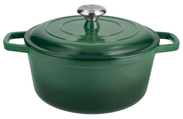 Silvercrest® Litinový hrnec Premium, Ø 26 cm (zelená) (100409470002)