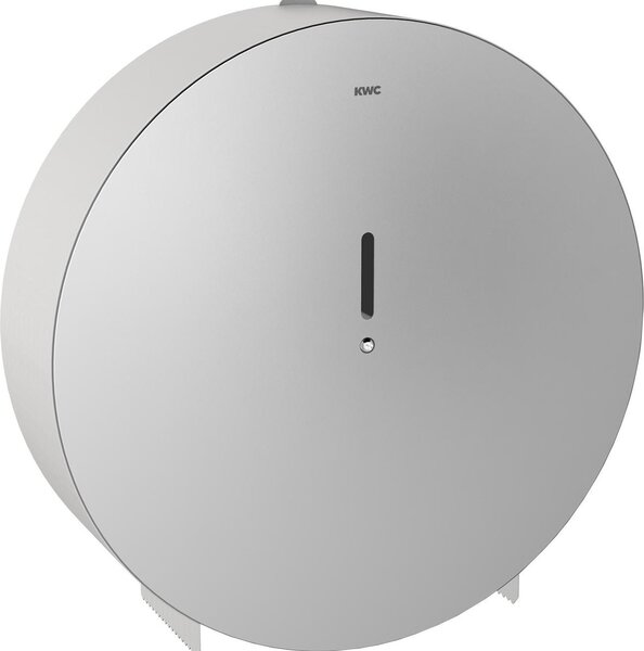KWC AR Velký držák na toaletní papír, RODAN, nerezová ocel, 369x369x108 mm, povrchová montáž, 350 mm role