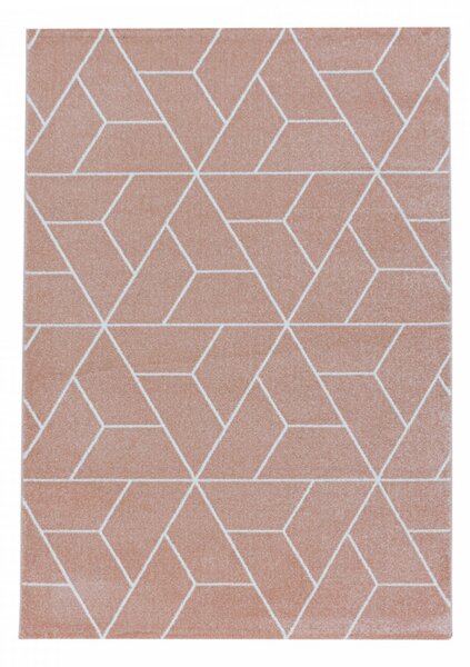 Moderní kusový koberec Efor 3715 rose | Růžová Typ: 80x150 cm