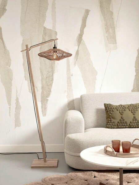 STOJACÍ LAMPA, 63/40/150 cm Good & Mojo - Online Only svítidla, Online Only