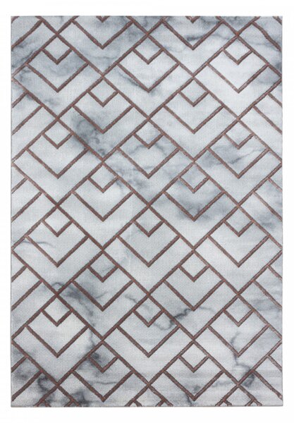 Moderní kusový koberec Naxos 3813 bronze | Vícebarevná Typ: 80x150 cm