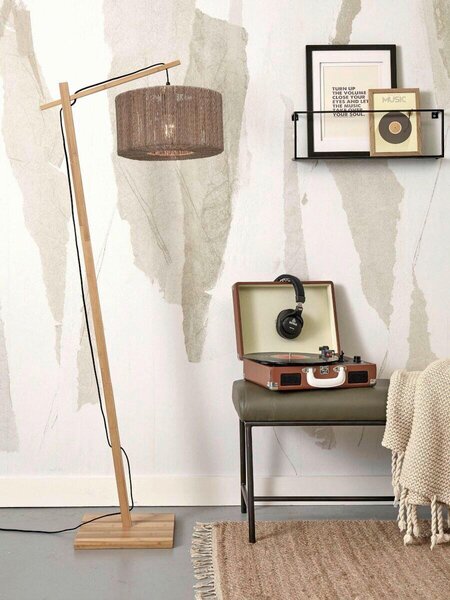 STOJACÍ LAMPA, 57/31/150 cm Good & Mojo - Online Only svítidla, Online Only