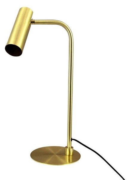 Stolní lampa Dyberg Larsen, Skagerrak, Zlatá / mosazná, Obývací pokoj, Kov, Moderní