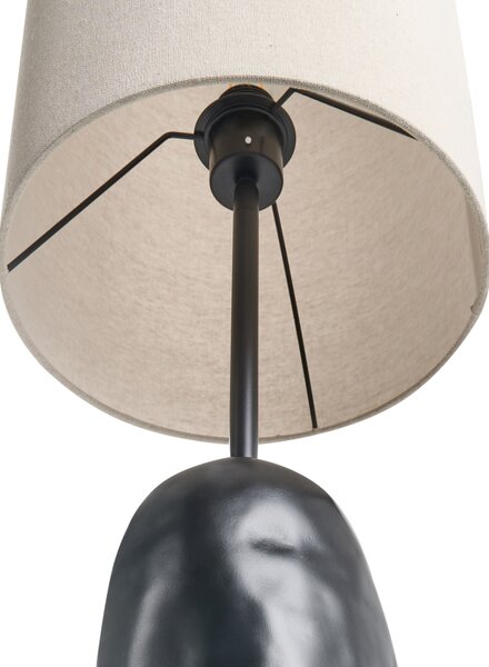Stojací lampa SELB Keramika Černá
