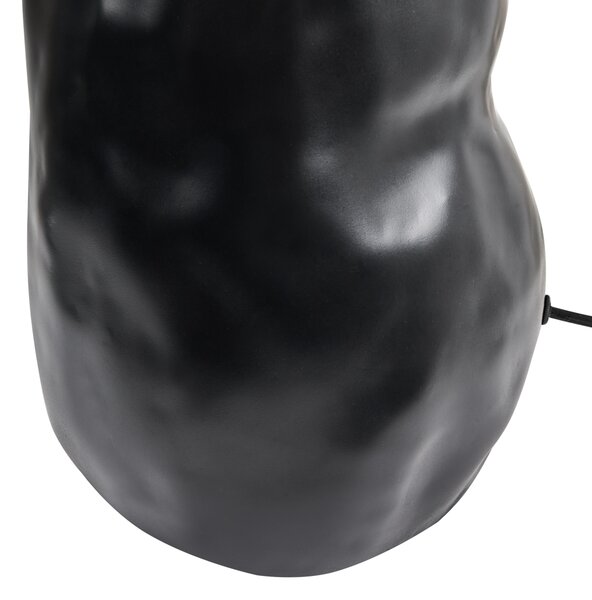 Stojací lampa SELB Keramika Černá
