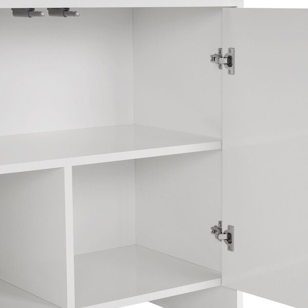 Bílá komoda 180x80x45 cm Arlen – Kalune Design