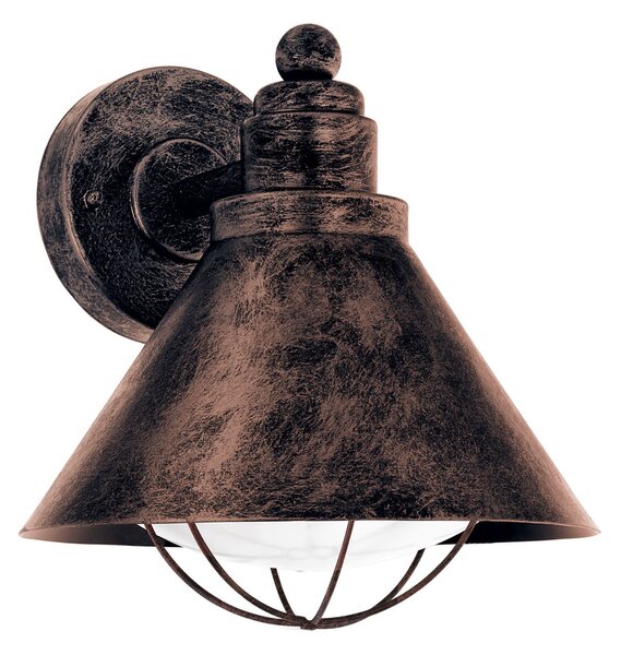 EGLO Venkovní nástěnná industriální lampa BARROSELA 94858
