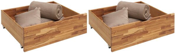 ÚLOŽNÝ PROSTOR - SADA, 83/29/68 cm, divoký dub Carryhome - Kostry postelí & díly k postelím