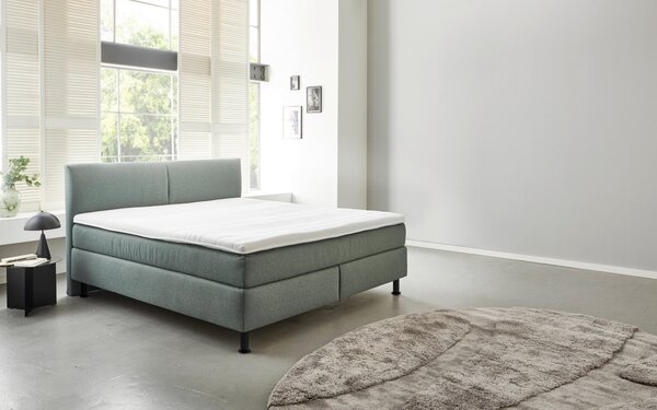 POSTEL BOXSPRING, 180/200 cm, světle modrá Beldomo - Sleep - Manželské postele